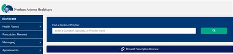 Visiting our patient portal: MyNAHealthcare .